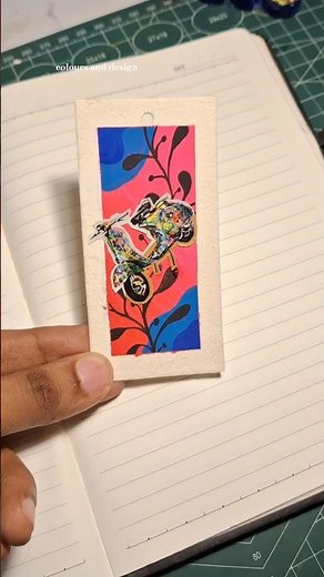 d i y bookmark ✨ #youtubeshort #art #foryou #diy