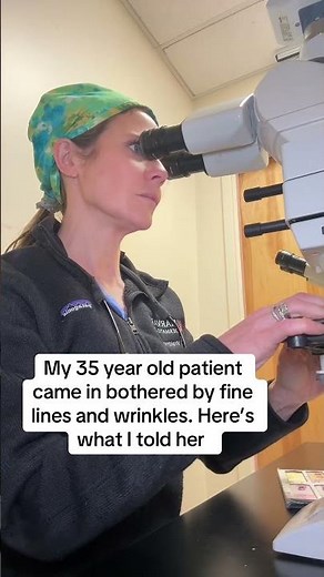 Dermatologist’s tips for fine lines and wrinkles ⬇️ #antiaging #skincare