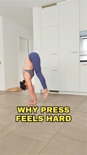 Why Press Handstand Feels So Hard