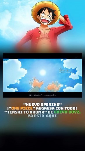 Nuevo opening de One Piece: Tenshi to Akuma