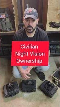 Civilians SHOULD have Night Vision! #tacticalgear #nightvision