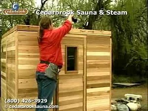 How to Build a Sauna: Add the sauna ceiling