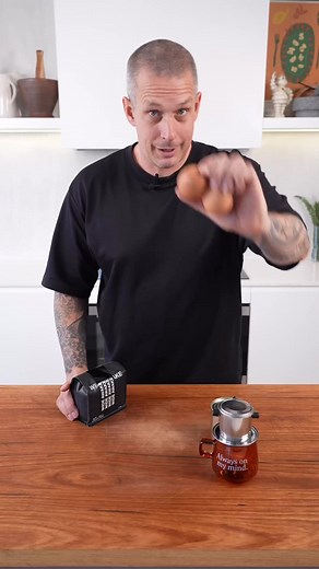 Egg Coffee🤯 Popular in Saigon. Drink or Pass? Sho Vietnamese Drippers👉 https://alternativebrewing.com.au/products/ten-mile-vietnamese-coffee-dripper |📷 By @andyhearnden @st_ali | Alternative Brewing