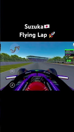 Monoposto Flying Lap at Suzuka Circuit. #formula1 #viralshort #f1racing #foryou #f1shorts #f1game