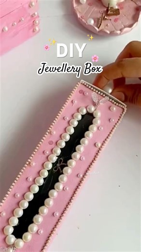 Diy Jewellery Box ✨🌸 #shorts #craft #cute #popsicle #jewellery #handmade #artwork