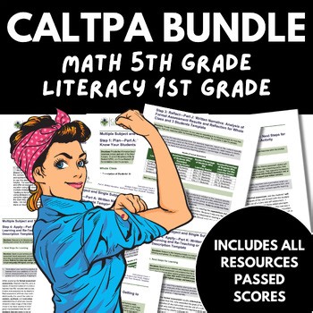 CalTPA Remediation Help Cycle 1 & 2 Sample Paper PASSED 1st Grade 5th Grade