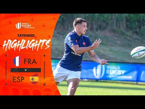 France FLYING in opener | France v Spain | World Rugby U20 Championship 2025 Extended Highlights