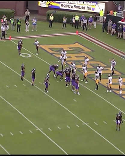 ECU Football on Reels