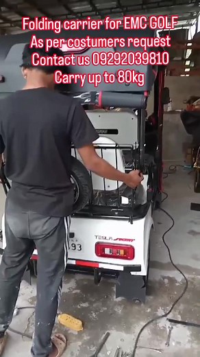 Folding carrier, heavy duty Contact us 09292039810 | MS Design and Fabrication