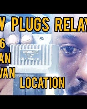 Location of Your Glow Plugs Relay on a 2016 Nissan Caravan