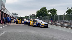 Cars on track 😍 FP1 is underway at Oulton Park! #BTCC | BTCC