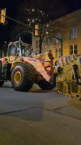 Tractors doing donuts, lights everywhere, flying reindeer, mascots, and plenty of Christmas cheer at tonight’s Chambersburg Holiday Parade. 🎄🚜✨ | Ship Saves