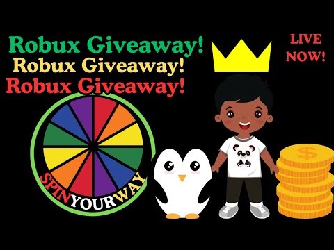 LIVE Roblox Robux Giveaway - Spin the Wheel & Win Free Robux Now! 🔴