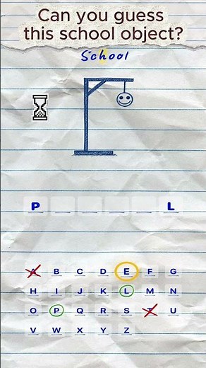 Can you guess this hard word? #hangman #wordgame #game #challenge #brain #guessinggame #guesstheword