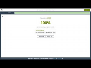 C++ Essentials Part 1 Module 4 Test Answers (100%) | CISCO NETACAD CPPE1