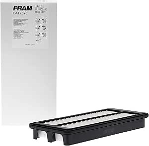 FRAM Extra Guard Rectangular Panel Engine Air Filter Replacement, Easy Install w/Advanced Engine Protection and Optimal Performance, CA12075