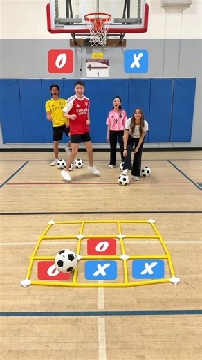 Soccer Tic Tac Toe! Boys vs Girls