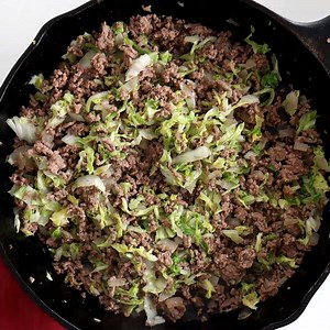 These Cabbage and Beef Bundles are a favorite at our house! It's a bonus that they are super easy to make, as well! Get the full recpe here: https://www.tasteandtellblog.com/crescent-cabbage-and-beef-bundles/ | Taste and Tell