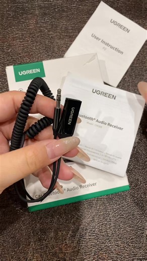 Convert Your Aux to Bluetooth Easily with This Adapter