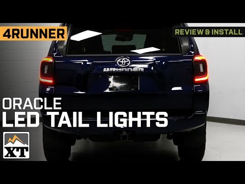 2014-2024 4Runner Oracle Flush Style LED Tail Lights Review & Install