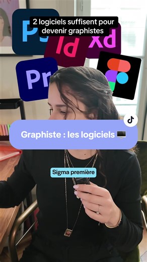 T’as pas besoin de connaître 15 logiciels pour être graphiste : seulement 2 suffisent ✅ #illustrator #figma #graphicdesign #graphistefreelance
