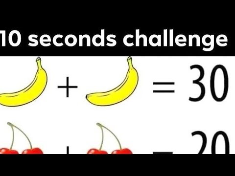 10 Seconds challenge
