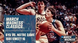 Watch the full game: BYU beats Notre Dame in 1981 Sweet 16 on Danny Ainge's buzzer beater