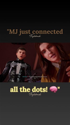 MJ connected all the dots! 🧠 #ps5 #spiderman #shorts #shortsfeed #viral #trending #explore #marvel