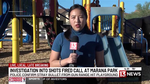CONTINUING COVERAGE: A stray bullet from a nearby gun range hit the monkey bars at a #Marana park earlier this morning >> https://tinyurl.com/4knuyztz | KOLD News 13