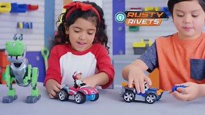 Rusty Rivets Build Sets TV Spot, 'Buggy, Jet Pack and Botasaur'