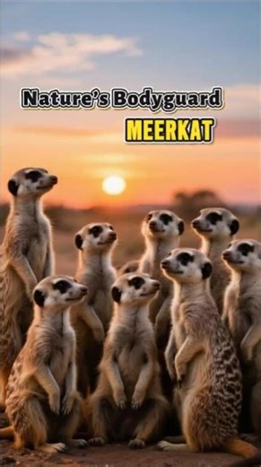 Nature’s Bodyguard: The Meerkat That Risks Everything 🐾