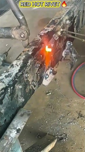 Hot Riveting with Torch – Insane Metal Fastening Technique You Must See.