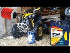 Can Am Renegade oil change