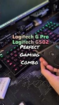 LoGitech Gaming Combo KeyBoard and Mouse GPro G502