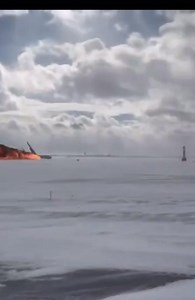 15M views · 56K reactions | (WARNING: NSFW). JUST IN: Footage of the landing accident yesterday in Toronto on Delta 4819. Hoping for the best for all involved. This was a CRJ-900 en route from MSP-TTY. Are any pilots able to offer expertise here? These definitely don’t appear to be ideal landing conditions. From aircraft maintenance engineer on X. | Collin Myers | Facebook