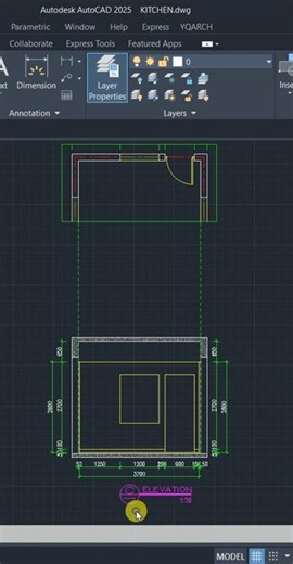 How to make a section in AutoCAD in just few seconds by YQArch Plugin #yqarch #autocad #cad