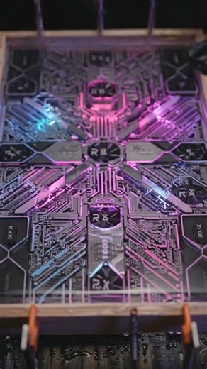 I Turned RTX GPUs Into a Table 😱 #timelapse #satisfying