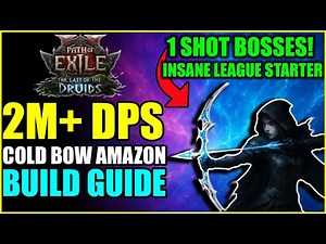 Path of Exile 2 | 2M+ DPS! Cold Bow Amazon Is An Insane League Starter! (PoE 2 0.4 Huntress Guide)