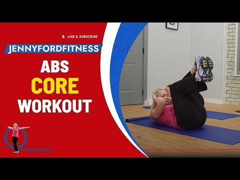 Total Core, Abs and Back | 13 Minute | At-Home Workout | No Equipment Needed | JENNY FORD