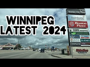 Latest City of Winnipeg driving tour/ Manitoba Canada