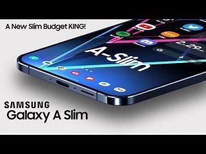 New Phones 2025 - Samsung Galaxy A Slim 5G - FIRST LOOK Trailer and Introduction!