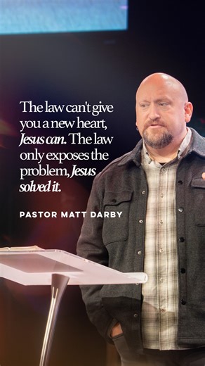 The law pointed to the cracks… but Jesus became the cure. Where rules fell short, grace stepped in—wrapped in flesh and full of love. | New Beginnings