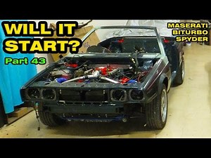 Does The Engine Start?! - Maserati Spyder Part 43