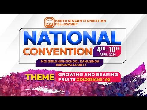 KSCF National Convention 2026 || Moi Girls High School Kamusinga - Bungoma County || Evening Service