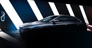 Geely unveils first image of all-electric sedan for global market