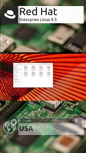 Red Hat Enterprise Linux 9.5 Quick Overview #shorts