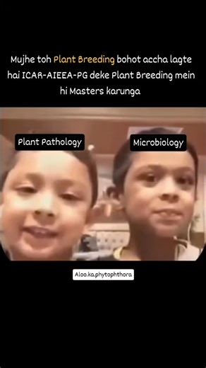 Agriculture memes on Instagram: "Aaur exam toh plant sciences subject group mein dena padega Genetics and Plant Breeding Plant Pathology Microbiology (Agricultural Microbiology) Seed Science and Technology Plant Genetic Resources #plantbreeding #icarpg #icaraieea"