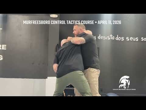 CONTROL TACTICS COURSE – APRIL 11