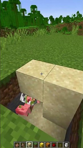 Minecraft How to Spawn Mutant Zombie Piglin #minecraft #shorts