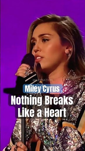 Miley Cyrus – Nothing Breaks Like A Heart (Lyrics) 💔 | #shorts #mileycyrus #lyrics #trending